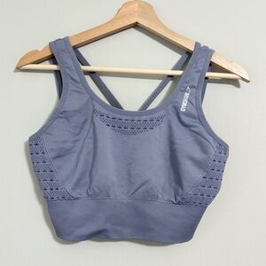 Gymshark Periwinkke Purple Athletic Sports Bra